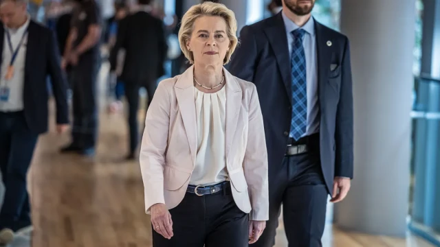 The European Parliament will decide today whether to grant Ursula von der Leyen a second term as President of the European Commission 18 07 2024